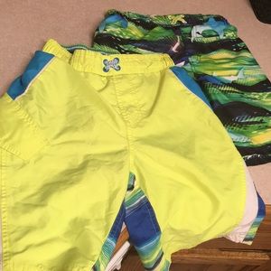 Bundle of boys swim shorts